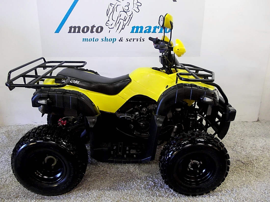 ATV Shineray XY 200 ST nové ČR, 1900km Perfektní STAV