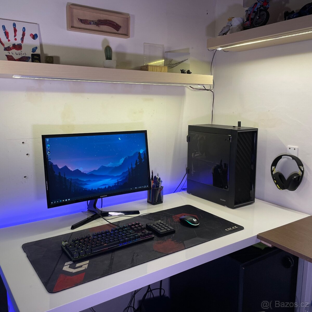 Herní PC setup