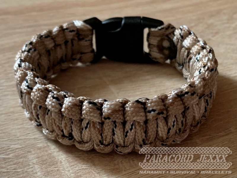 PARACORD náramek (19 cm) Desert Camo