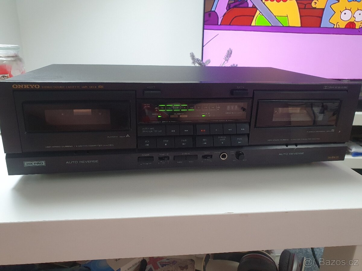 Onkyo TA-RW25 STEREO CASSETTE TAPE DECK Made In Japan