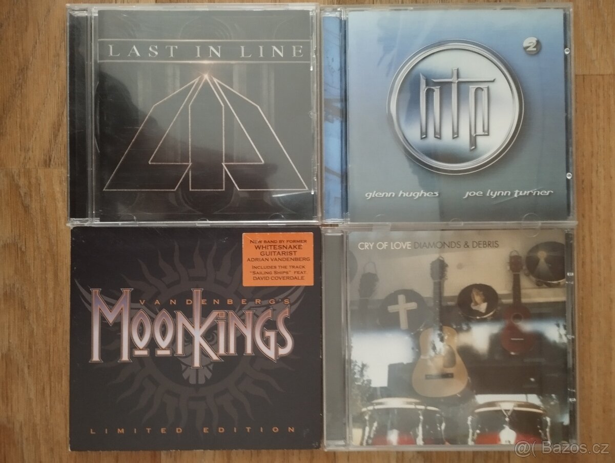 CD Hughes/Turner, Last In Line, Vandenberg's Moonkings, Cry