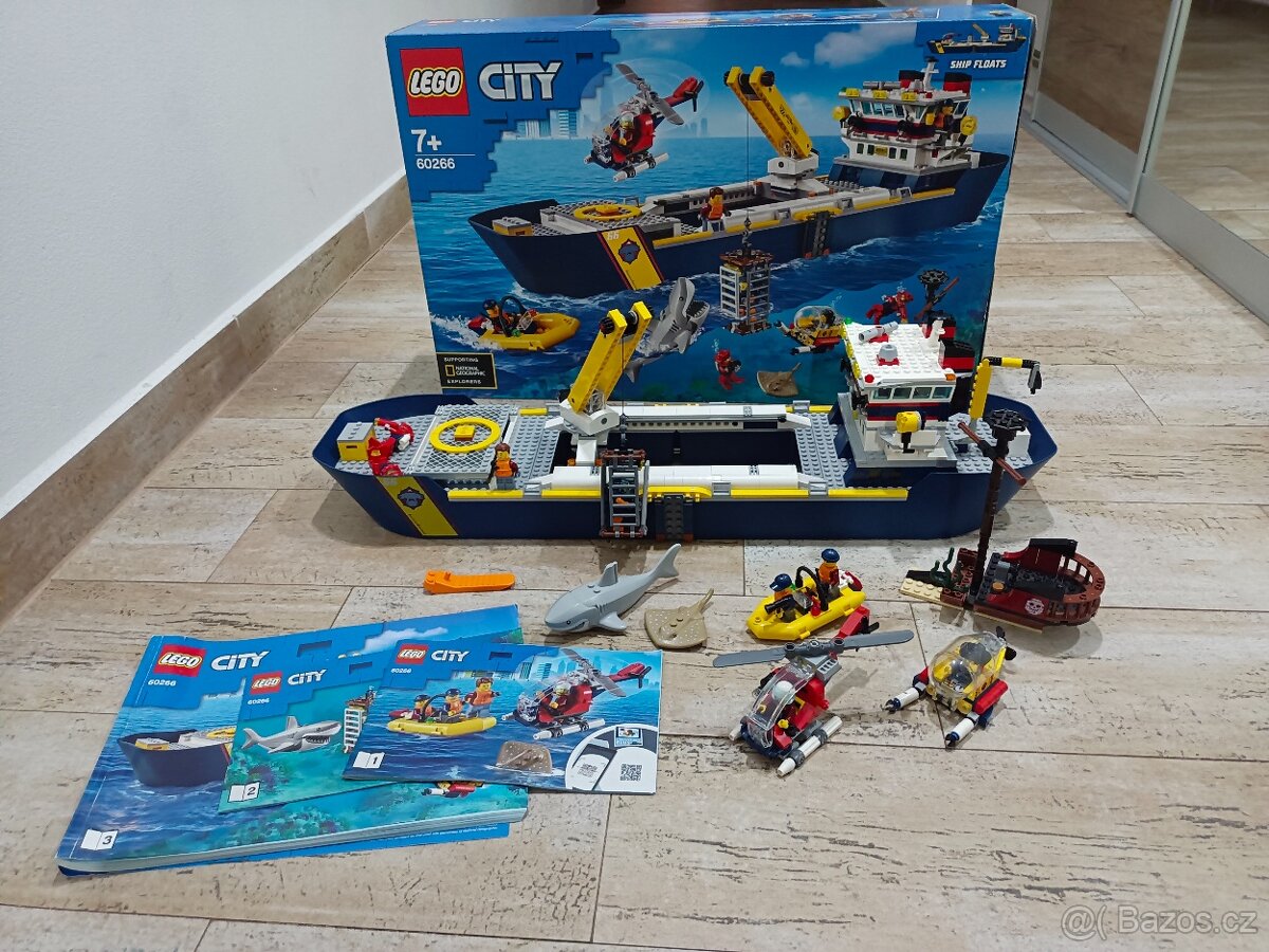 Lego City 60266 Oceánská průzkumná loď