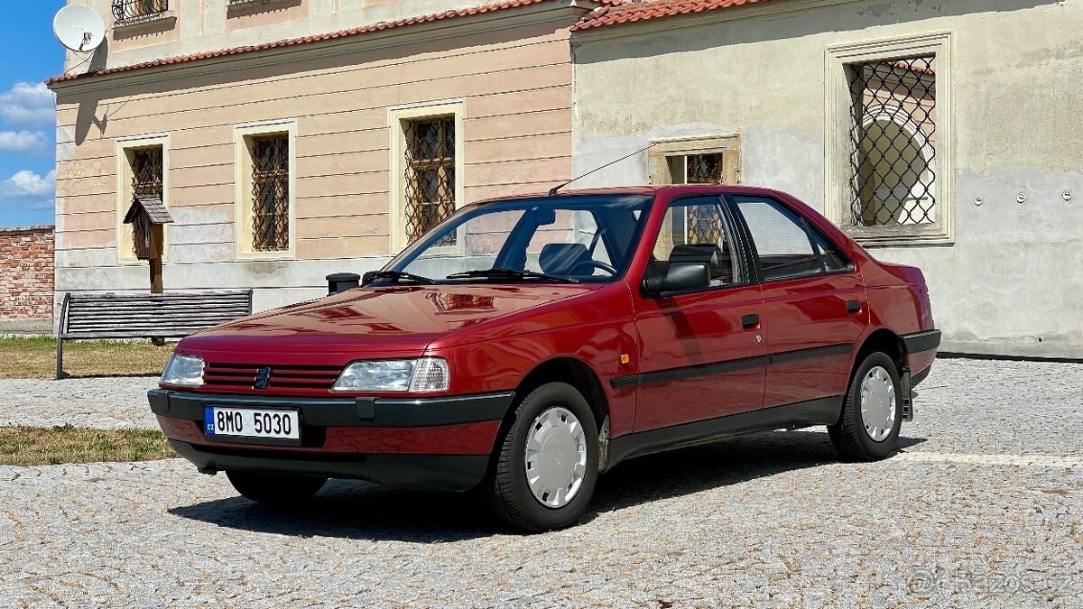 PEUGEOT 405 GLD, 1.9D, 51kW, Orig 86tkm, Auto je jako nové.