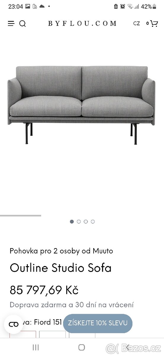 Designová sofa gauč pohovka