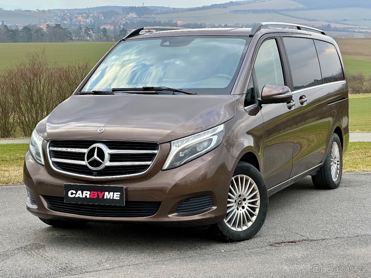 Mercedes Benz V250d Long 4Matic ALed/360/NezT/ČR/DPH