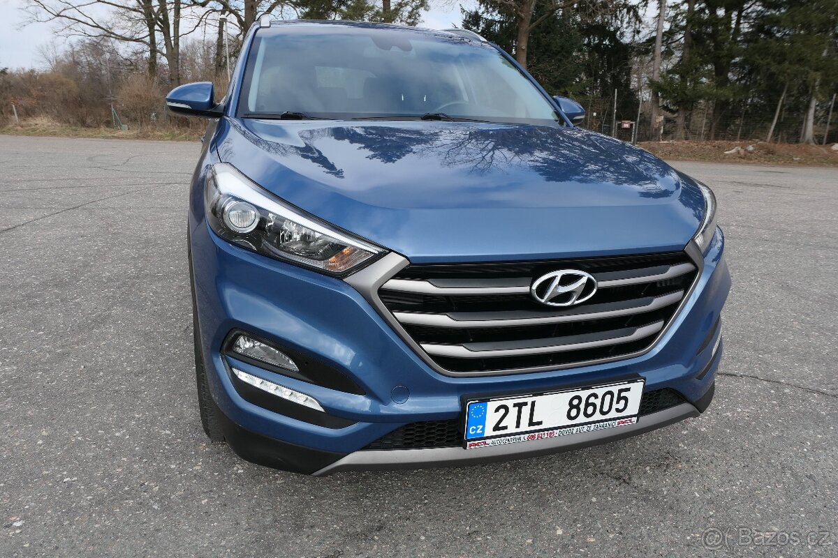 HYUNDAI TUCSON 1.6 TURBOBENZIN,VELKA VYBAVA+ZARUKA KM