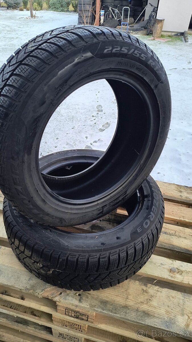 Zimní pneumatiky 225/55 R17  12ks