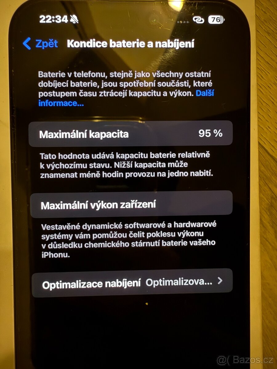 iPhone 15 Pro Max 256 GB - modrý titan