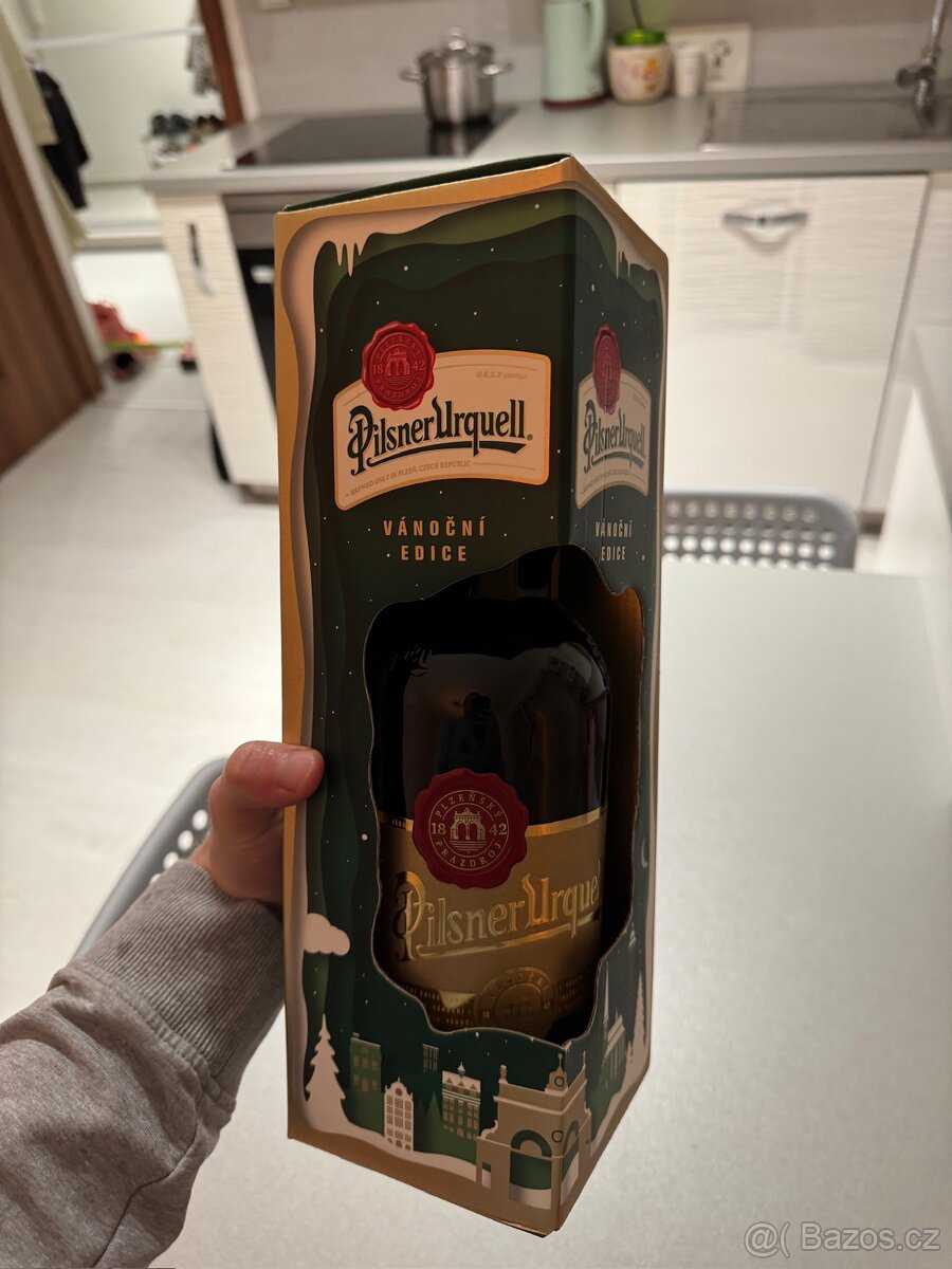 Vánoční sběratelská edice Pilsner Urquell Pivo ležák