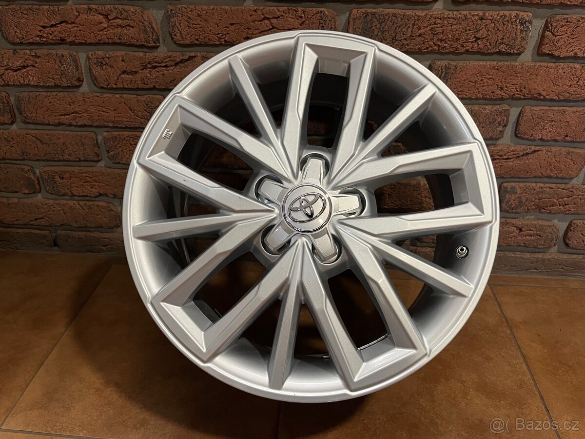 ALU kola originál TOYOTA 5x114,3 17”včetně snímačů tlaku