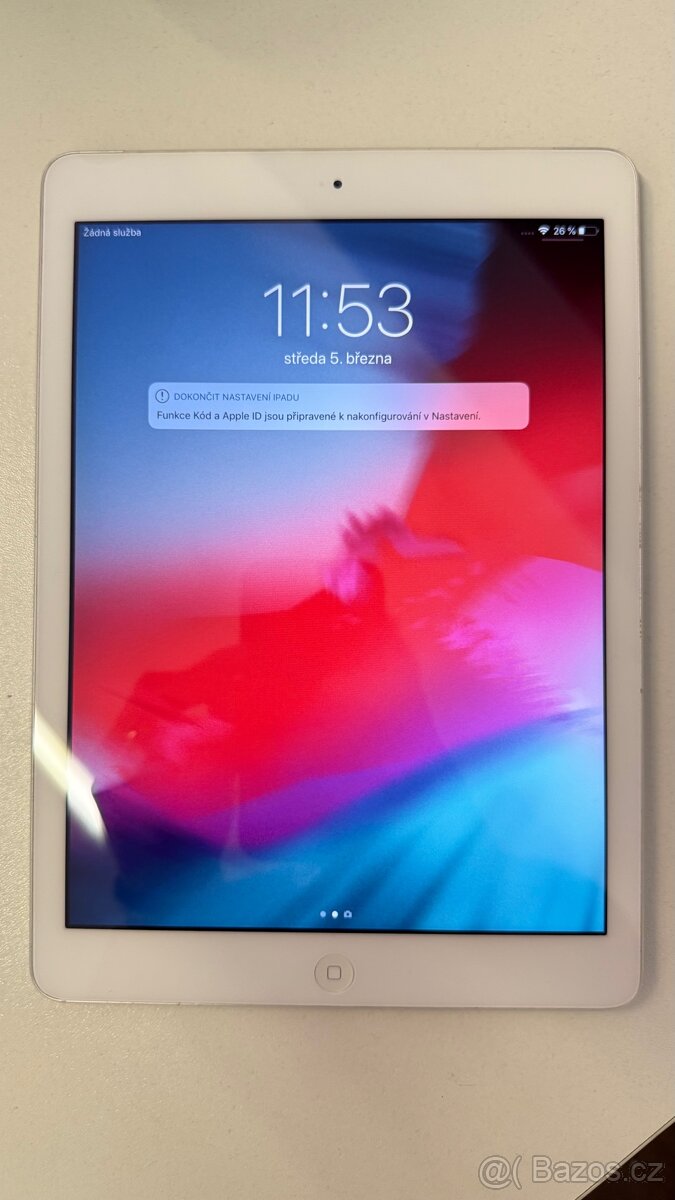 iPad Air 1 16GB Silver na simku, POPIS