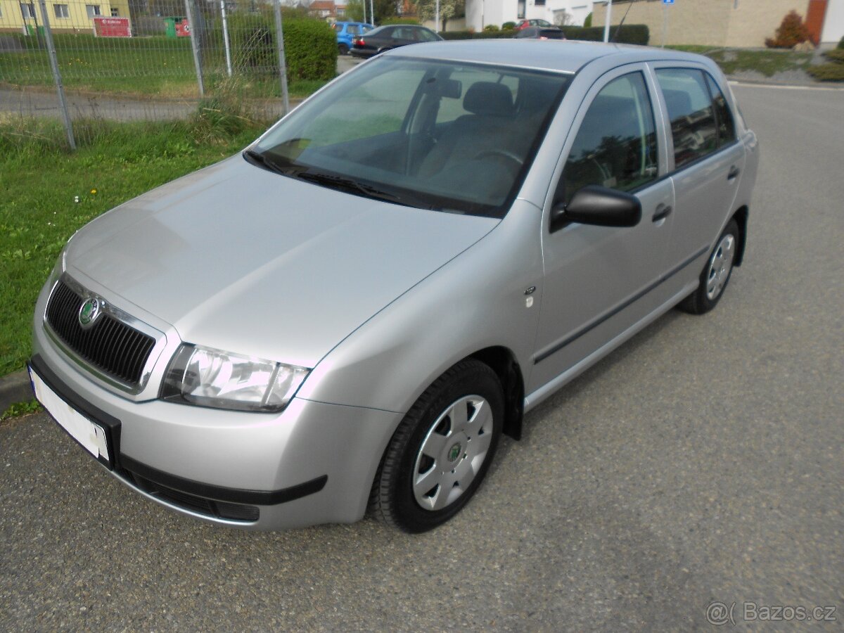 Škoda Fabia 1.4 MPI   naj. 150  tis. km  moc  hezká.