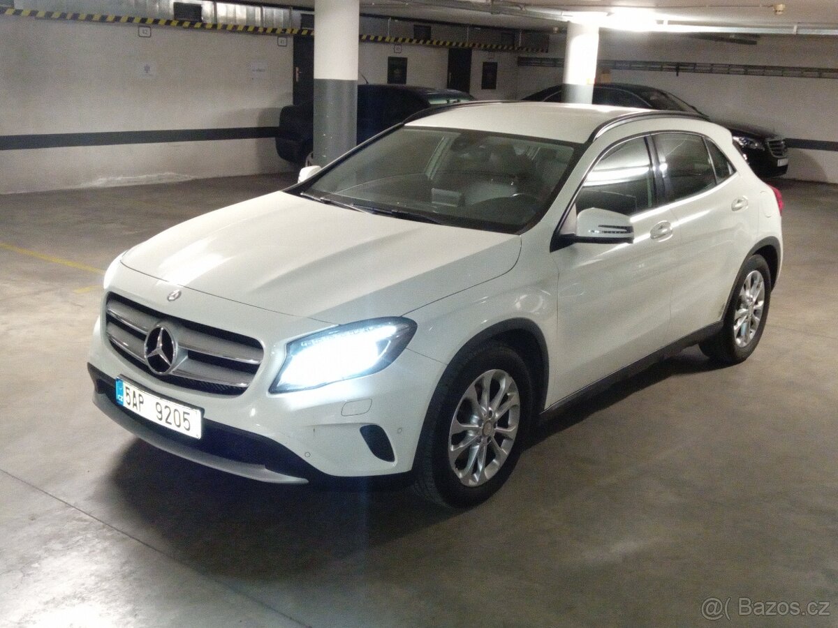 Mercedes GLA, 1. majitel, koupeno nové v ČR, DPH