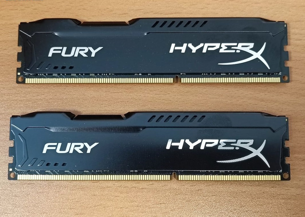 Kingston HyperX Fury Black 16GB (2x8GB) DDR3 1600Mhz