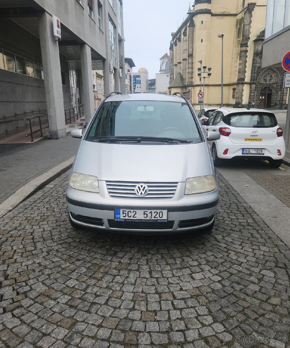 Volkswagen Sharan 1.9TDI  Dobrý Stav