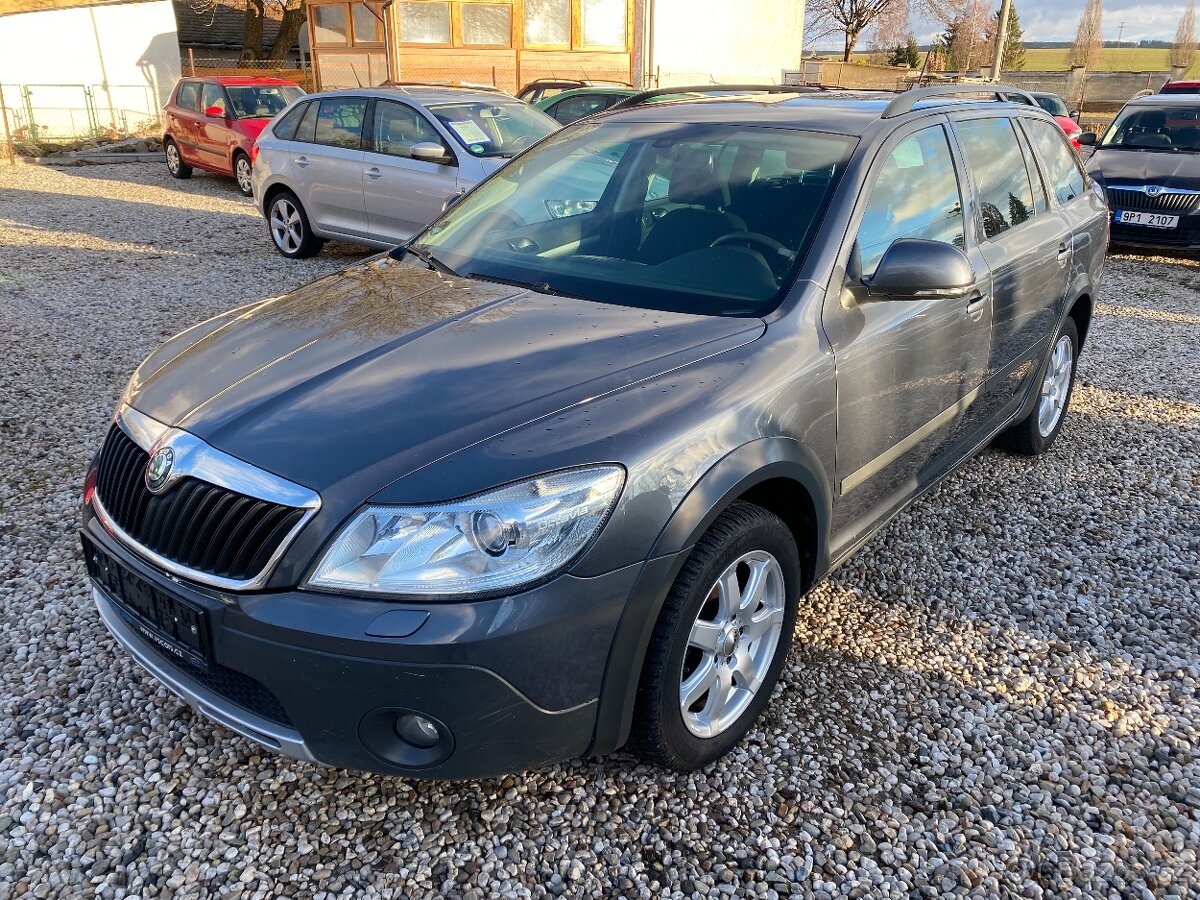 Škoda Octavia 2.0 tdi 103kw Scout 4x4, r.v.2012,Serviska