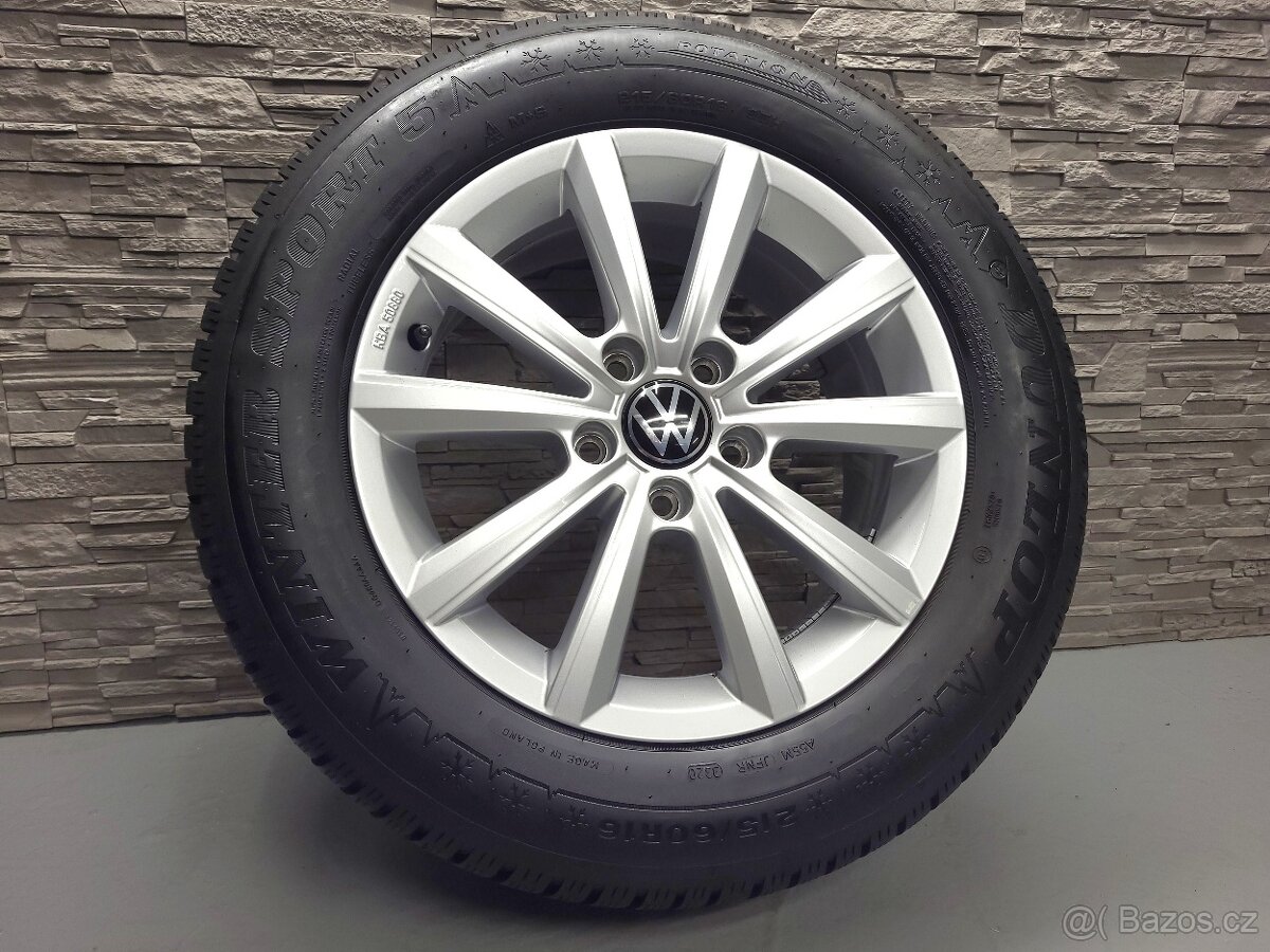 16" Originál VW Merano 5x112 zimní pneu 5,5-8mm