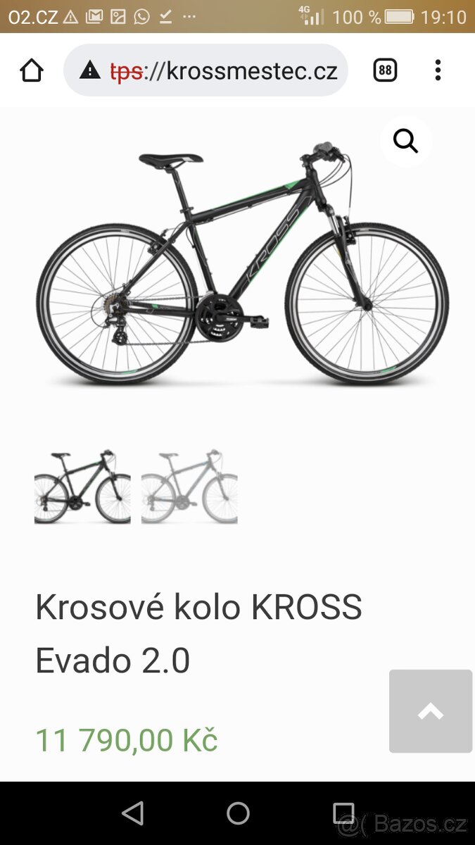 Trekové kolo Kross