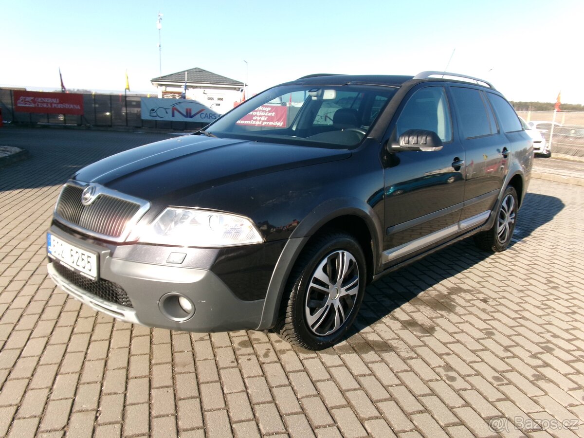 ŠKODA OCTAVIA SCOUT 2,0TDi 103kw ELEGANCE 07/2008