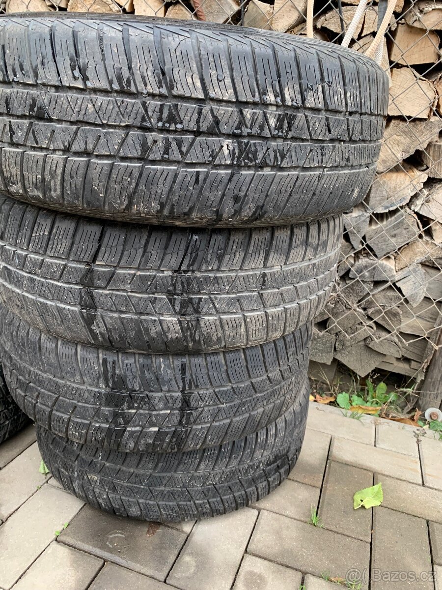 plechové disky 5x100 se zimními pneu 185/60r15