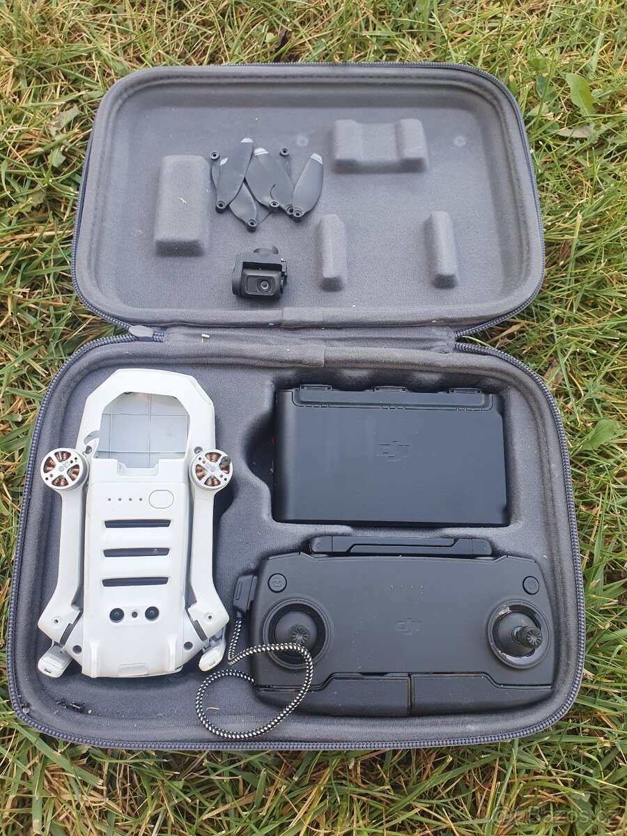 DJI Mavic mini po havárii + fly more combo