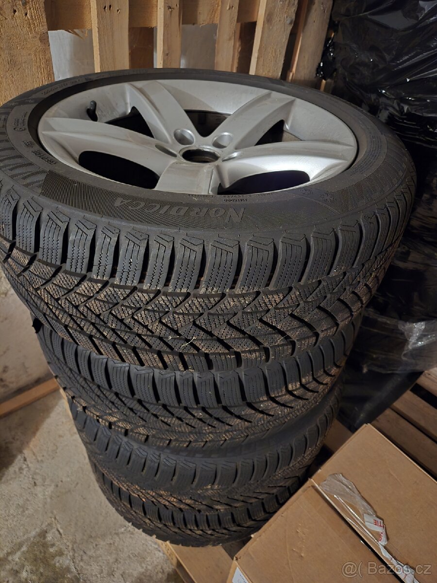 Sada zimních kol Audi 225/50 R17,dale pro VW, Škoda, Seat