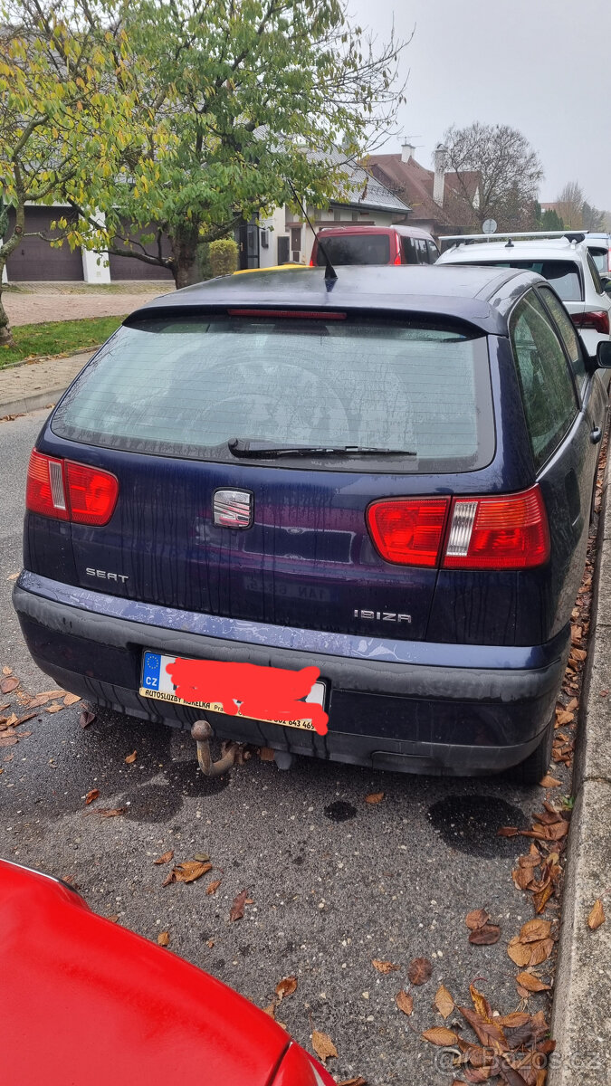 Seat Ibiza 1,4MPI 2001 + tažné zařízení