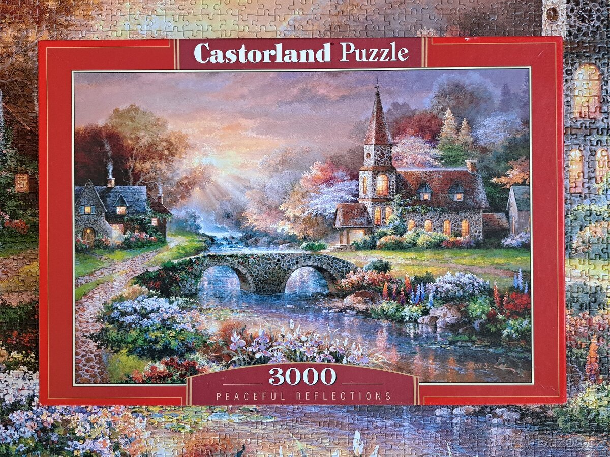 Puzzle 3000 Castorland/Klidné odrazy