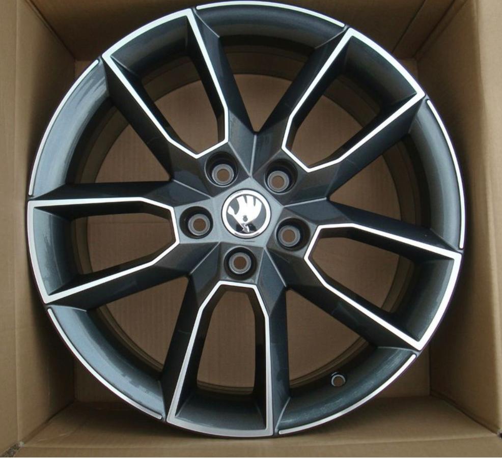 ALU kola Gemini R18 5x112 originál Škoda