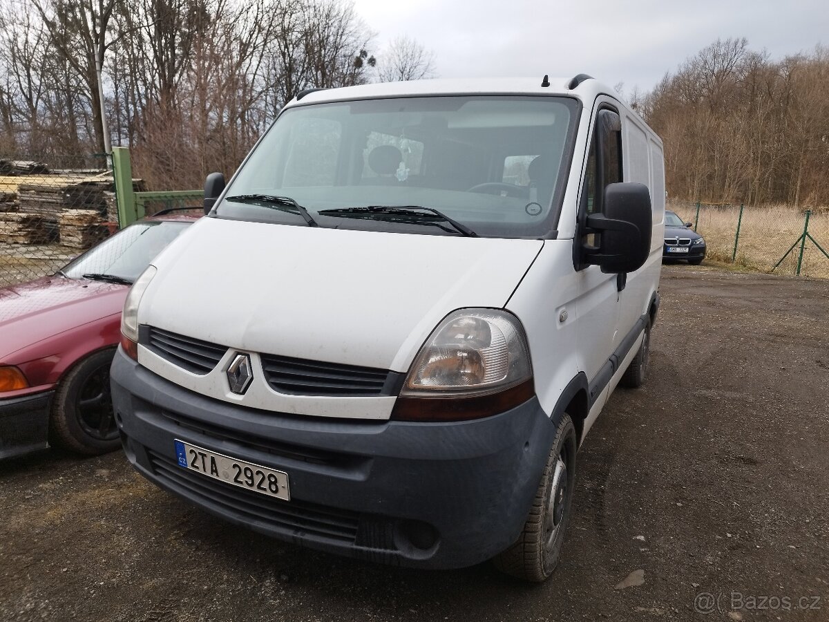 Renault master 2.5 má i vebasto