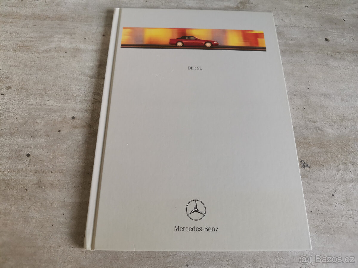 Prospekt Mercedes-Benz SL R129, 70 stran, německy 1999