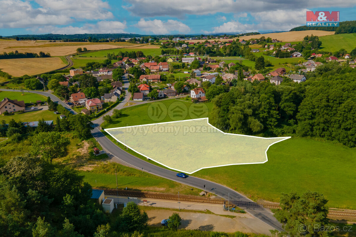 Prodej pozemku, 3898 m², Příkosice, okr. Rokycany