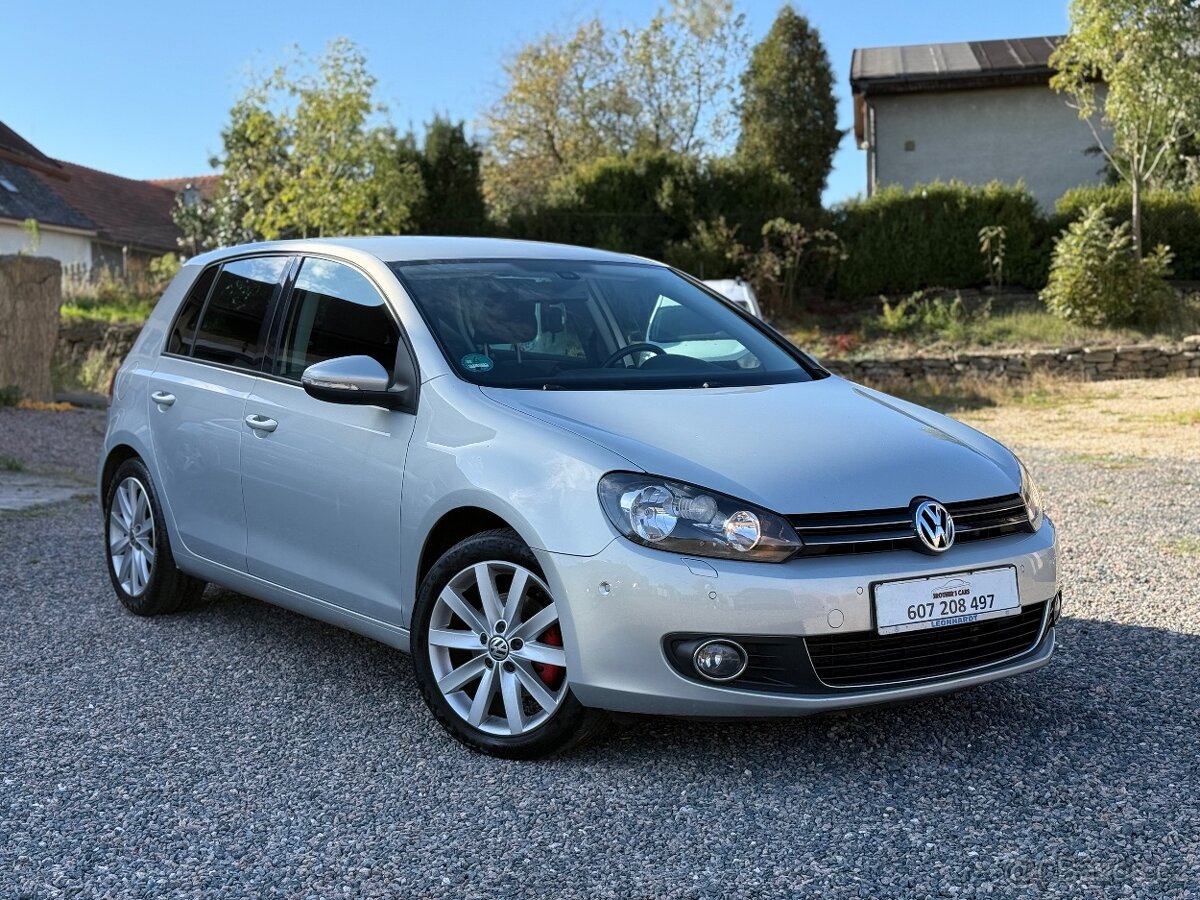 VW Golf VI 1.4tsi 141tkm SERVIS-BOHATÁ VYBAVA