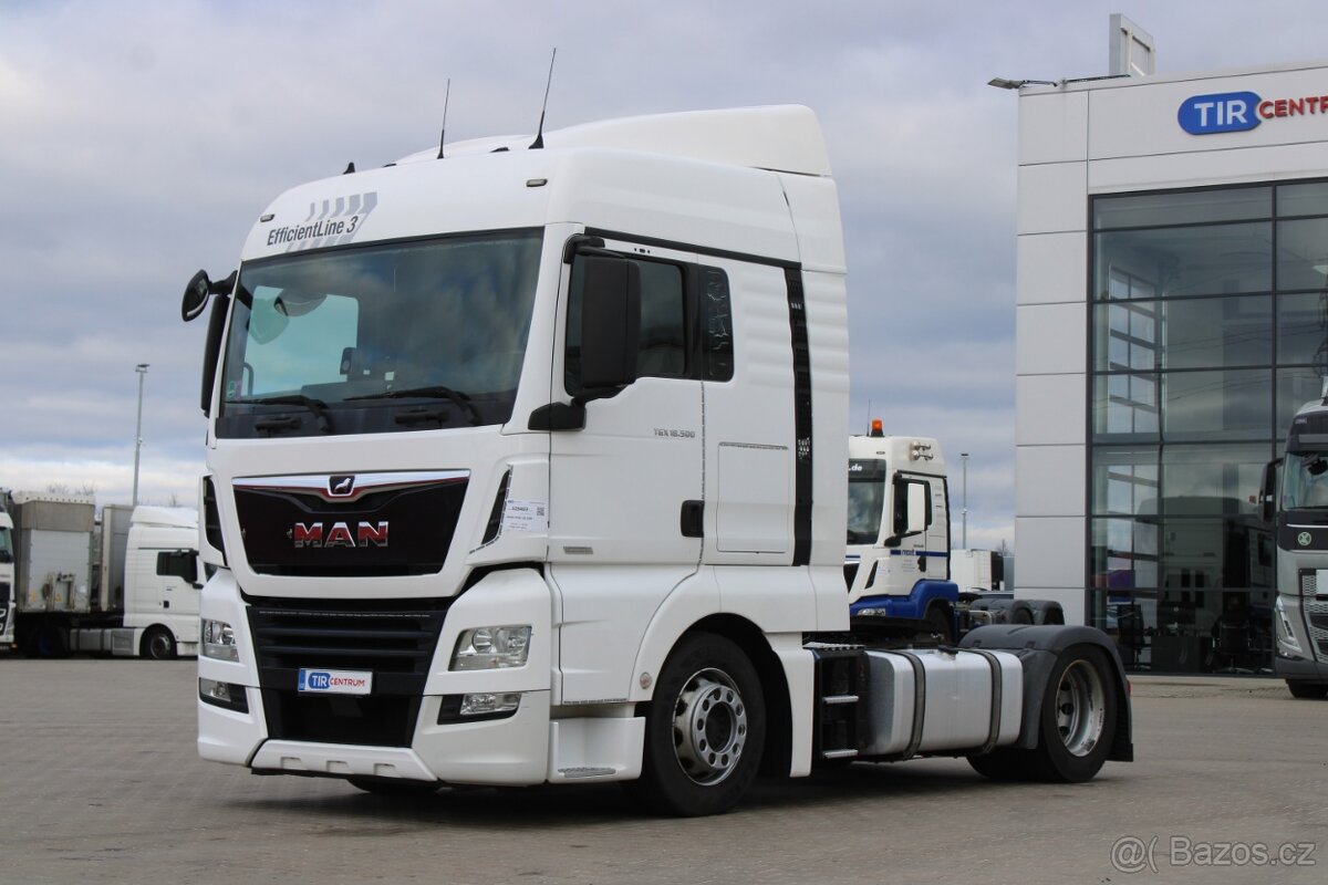 MAN TGX 18.500, EURO 6, LOWDECK, SERVISNÍ KNÍŽKA