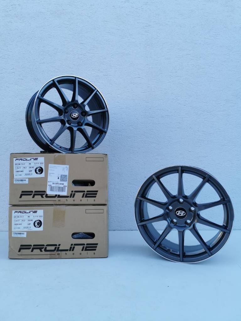 Proline UX 7,5X17 ET40 5X114,3 Grey Kia, Hyundai