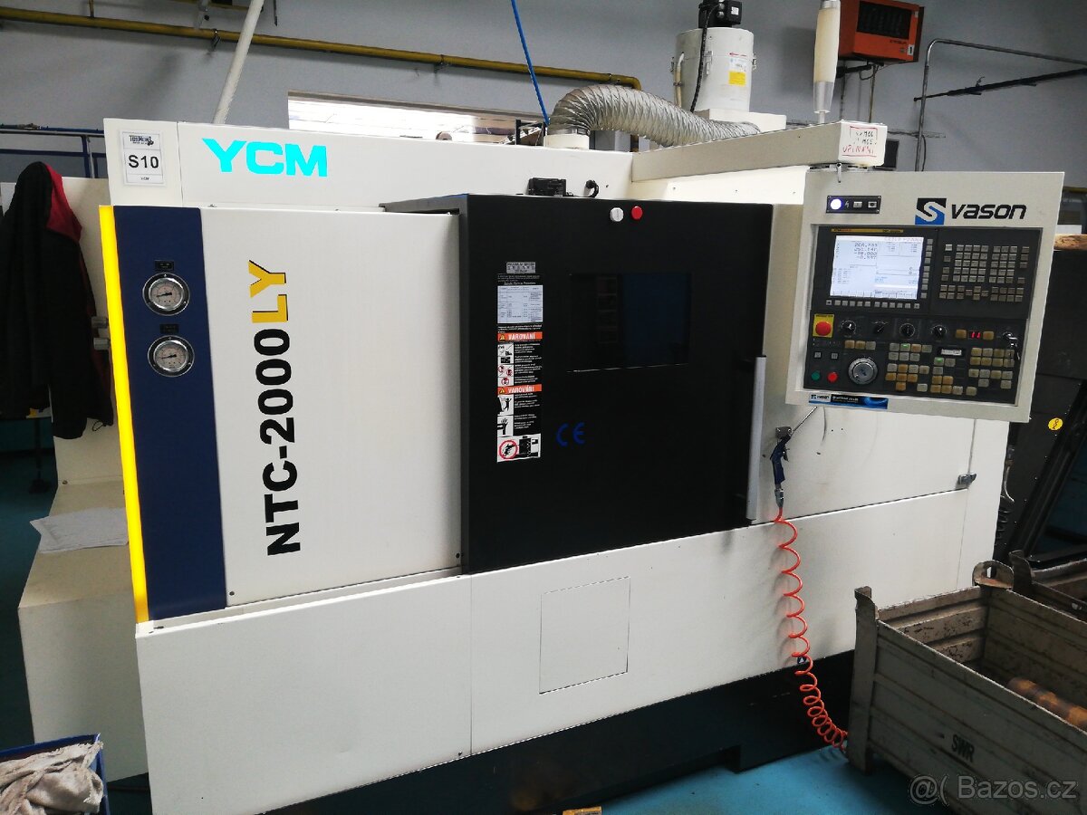 CNC soustruh YCM NTC - 2000 LY