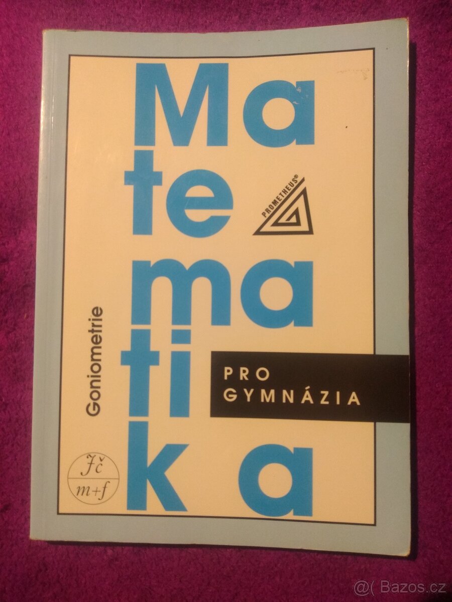 Učebnice matematika- Goniometrie