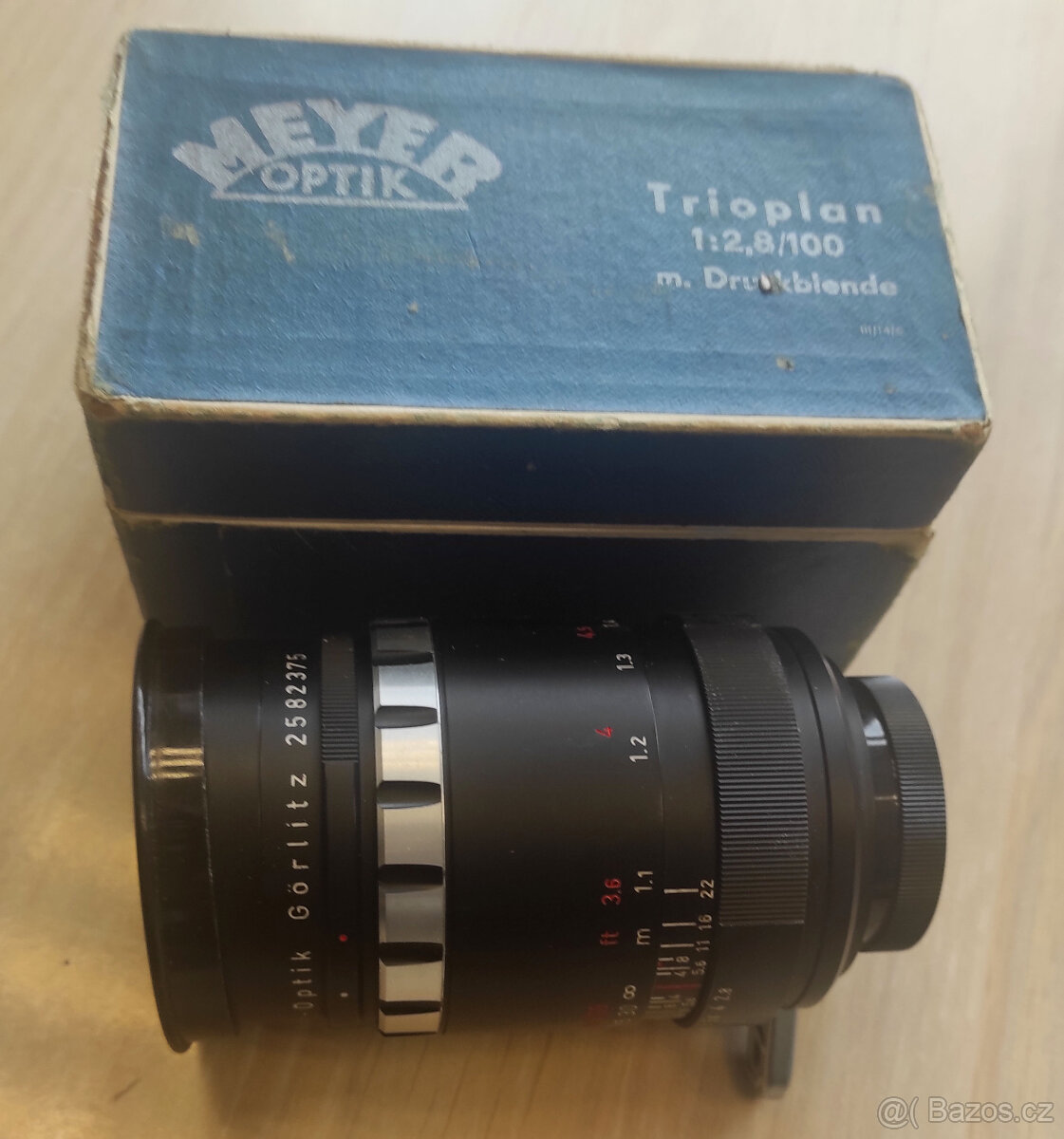 Meyer Optik Gorlitz - Triopan N 100/2,8 bajonet exa