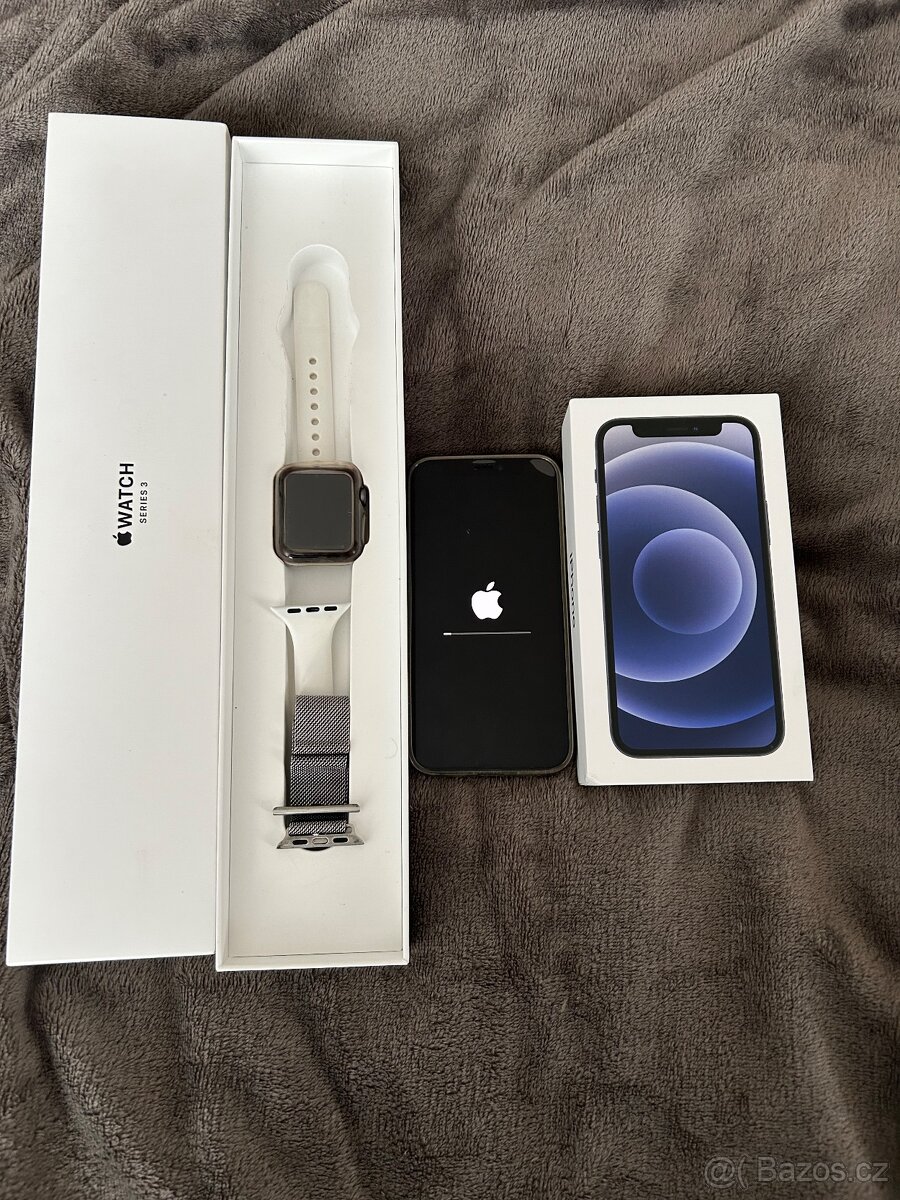 Iphone 12 mini 128 gb + apple watch series 3