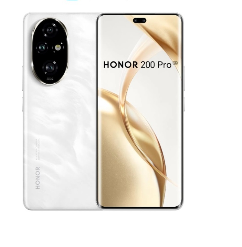 Nepoužitý HONOR 200 Pro 12GB/512GB White PC: 14 990,-