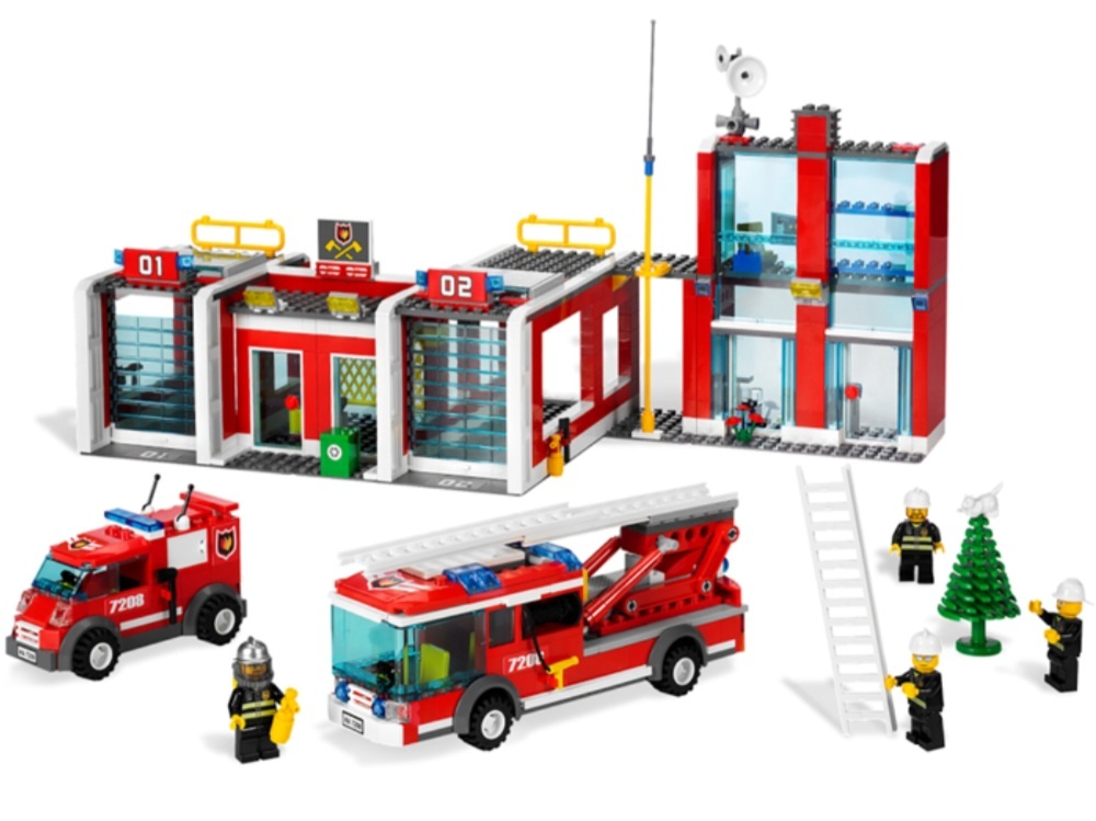 LEGO City - Hasičská stanice (7208)