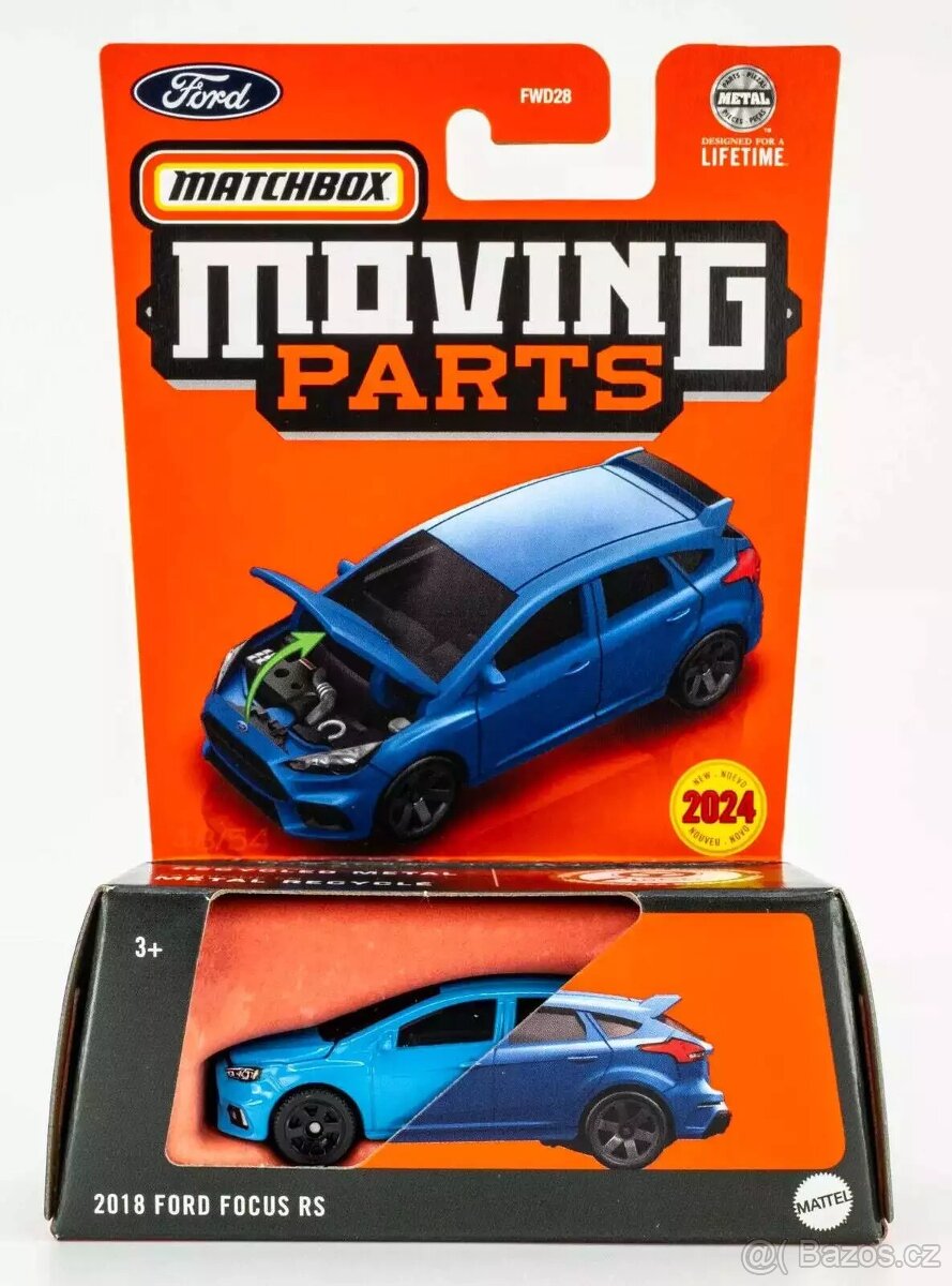 Matchbox Moving Parts - 2018 Ford Focus RS