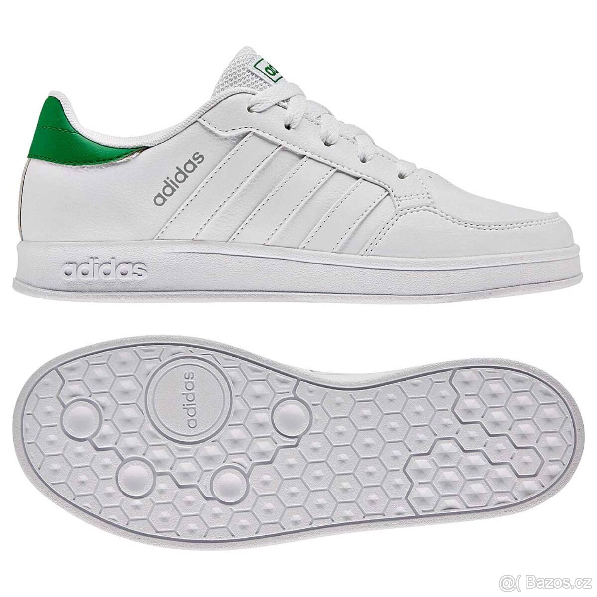 Tenisky Adidas Breaknet, bílé, velikost 39, velmi pěkné