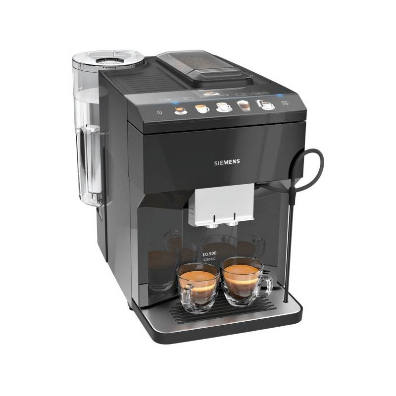 Espresso Siemens TP503R09 černé, autoMilk Clean, OneTouch