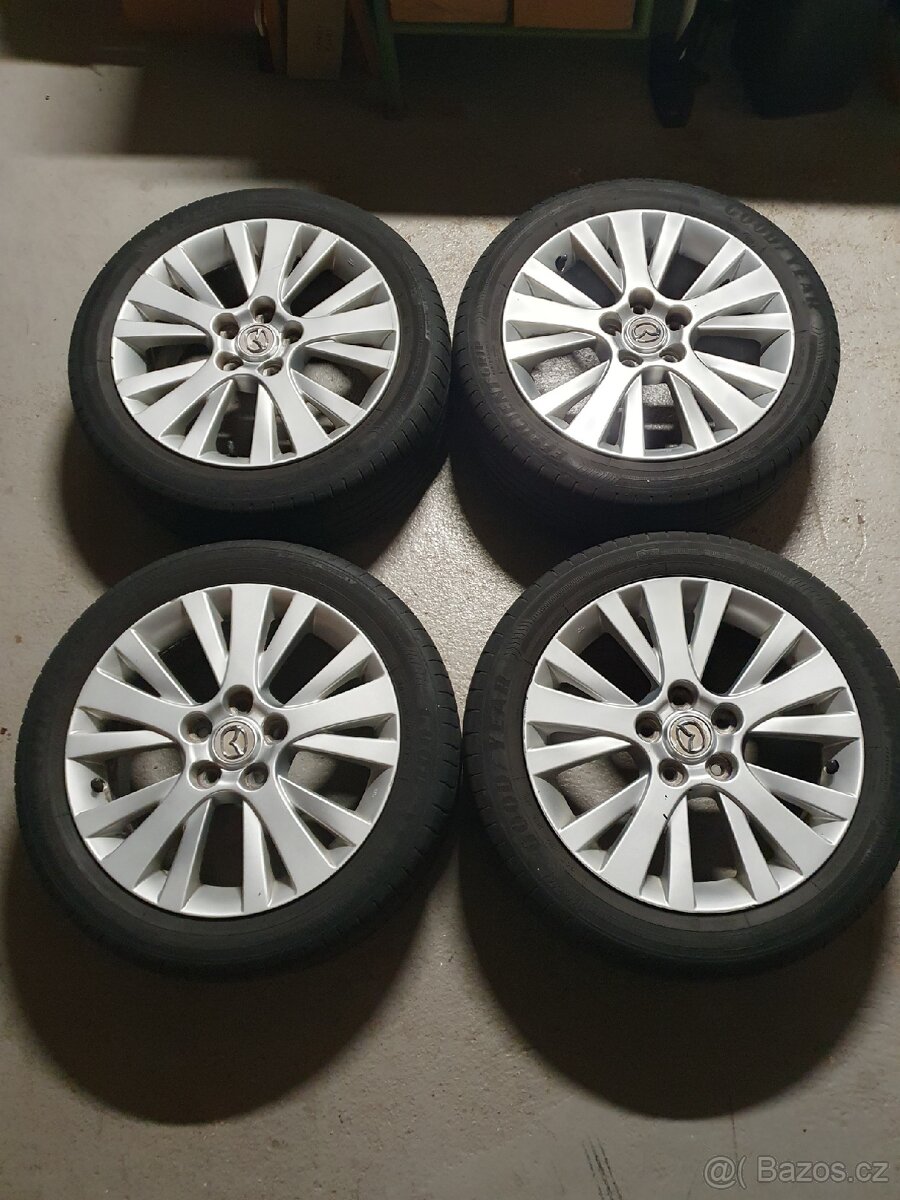 ALU kola R17 ORIGINÁL Mazda 5x114,3