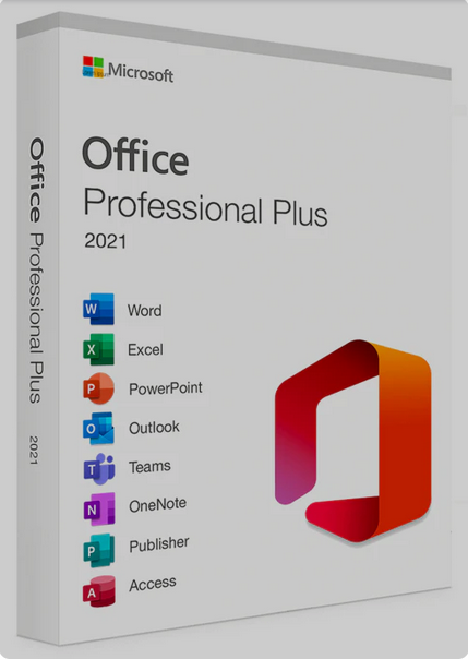 MS Office Professional Plus 2021 Retail Key