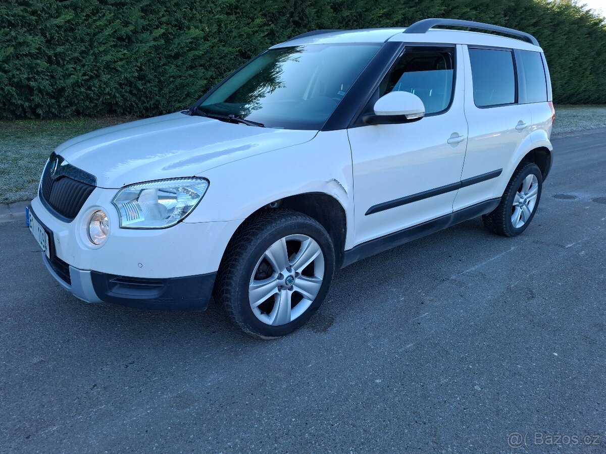 Škoda Yeti 2.0 TDI 81kw Klima Alu Model 2012 Nová Stk,.-.-§,