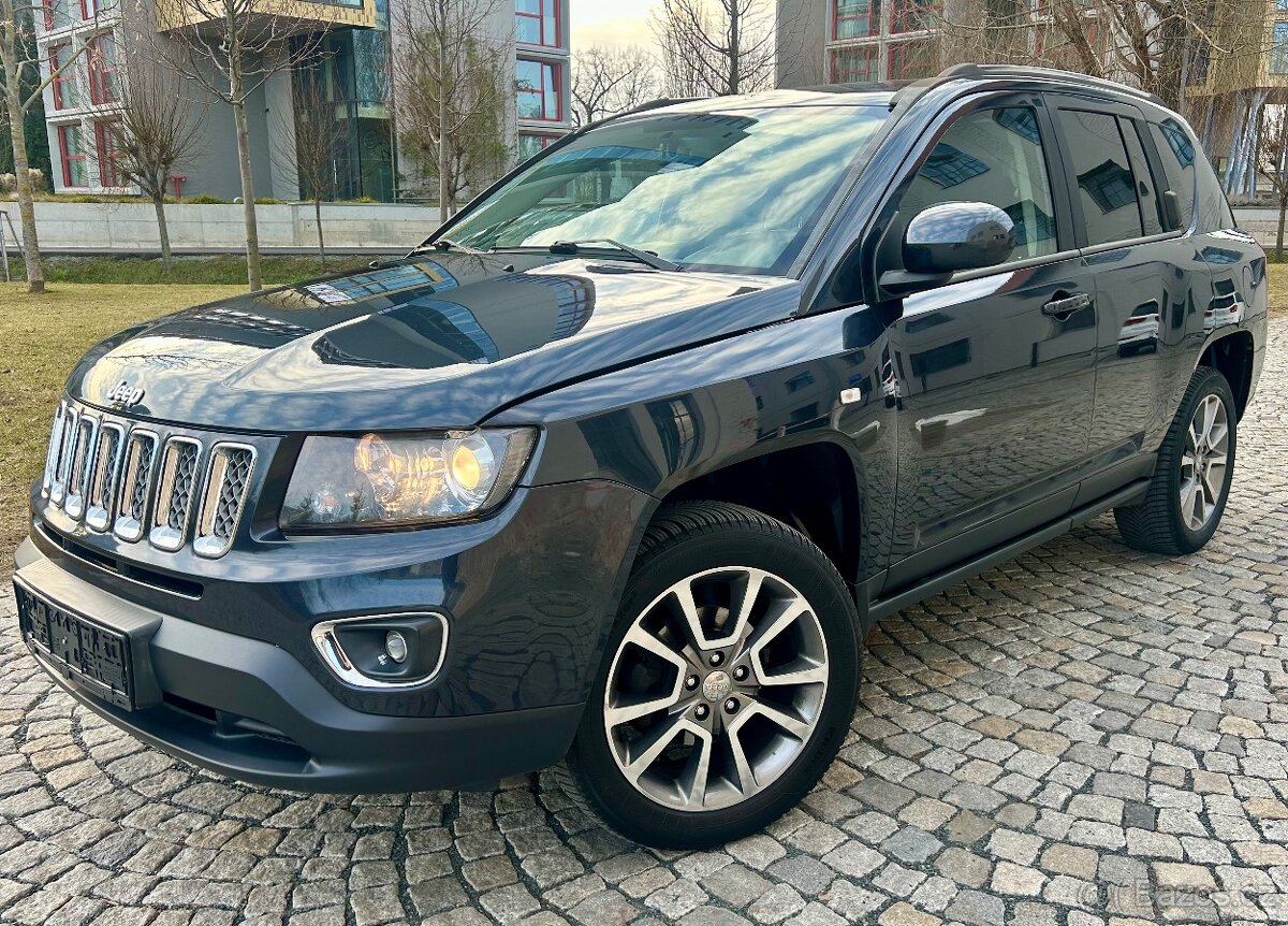 JEEP COMPASS 2.2CRD 120KW 4x4 LIMITED-KŮŽE-KAMERA-VYHŘEV