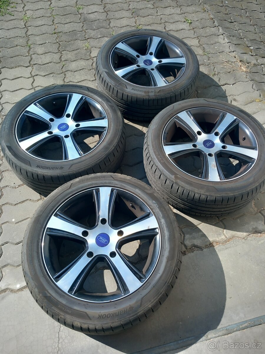 18" Alu kola SPATH letní pneu Hankook 235/50ZR18