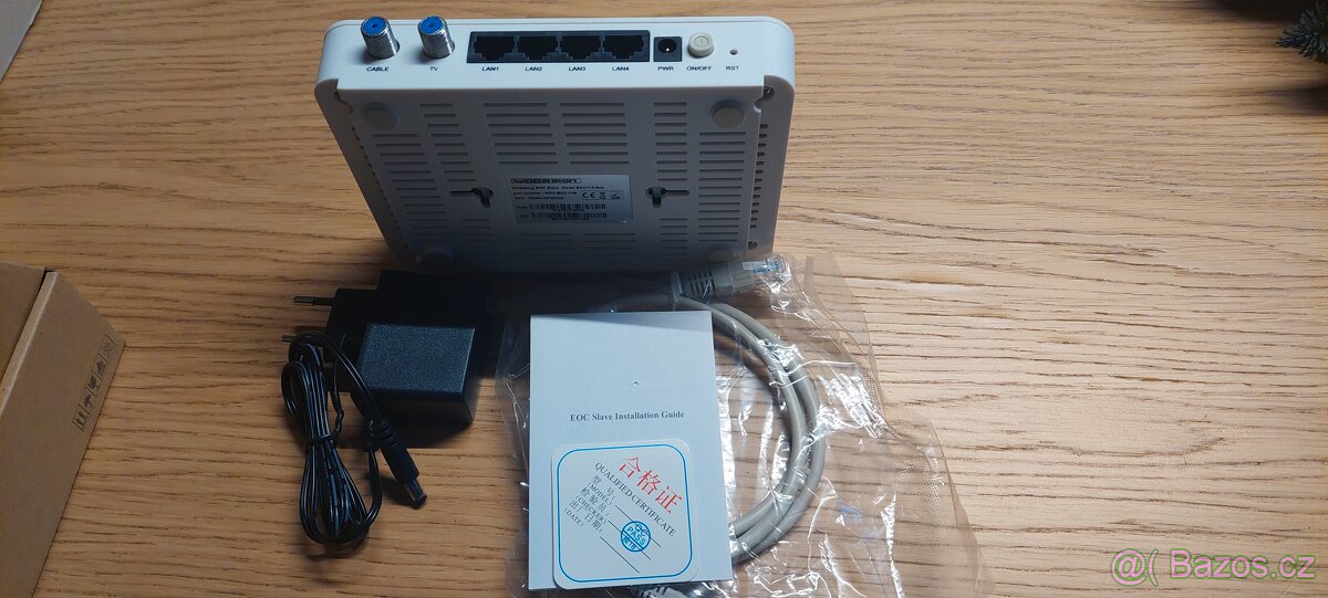 Prodám koaxiální ethernet modem EOC1121R4L indoor SLAVE